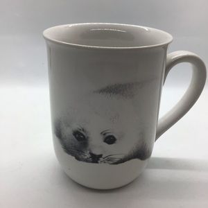 Vintage White Otagiri Sea Pup Mug Cup Jonah’s Workshop